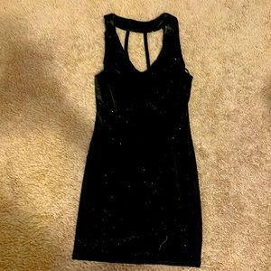 Black sparkle dress